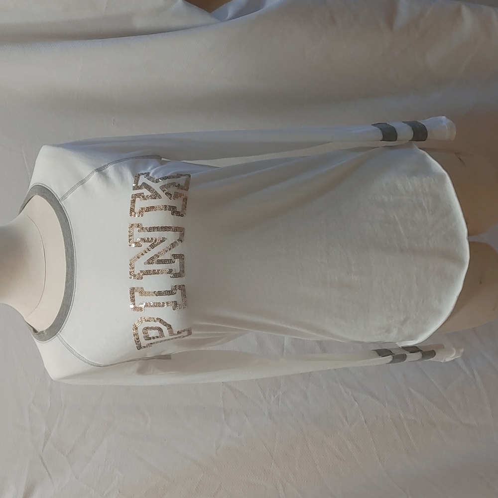 PINK bling long sleeve short brand NWT size s